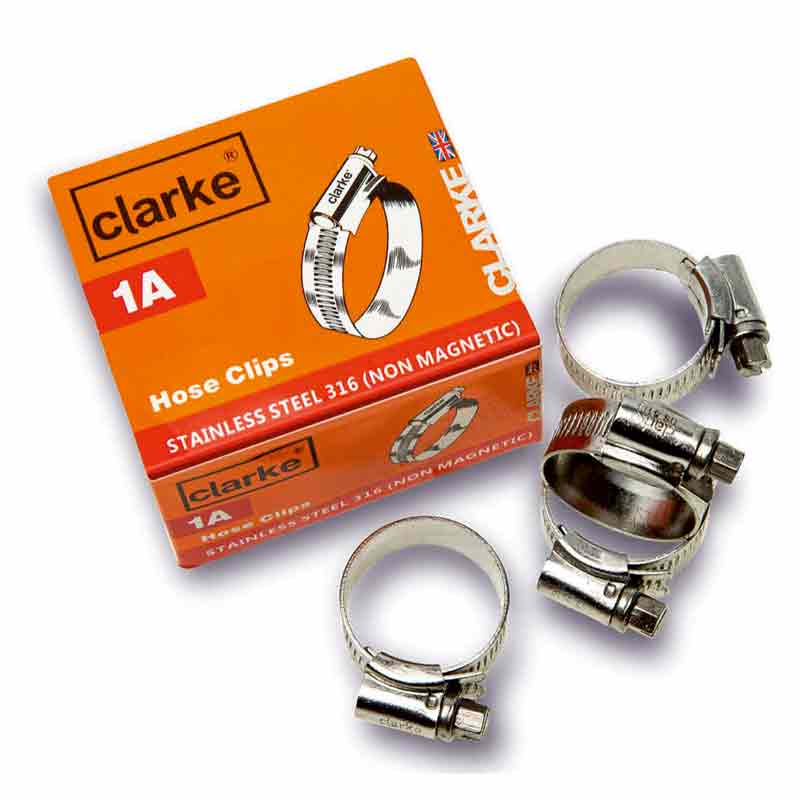 STAINLESS STEEL HOSE CLIPS