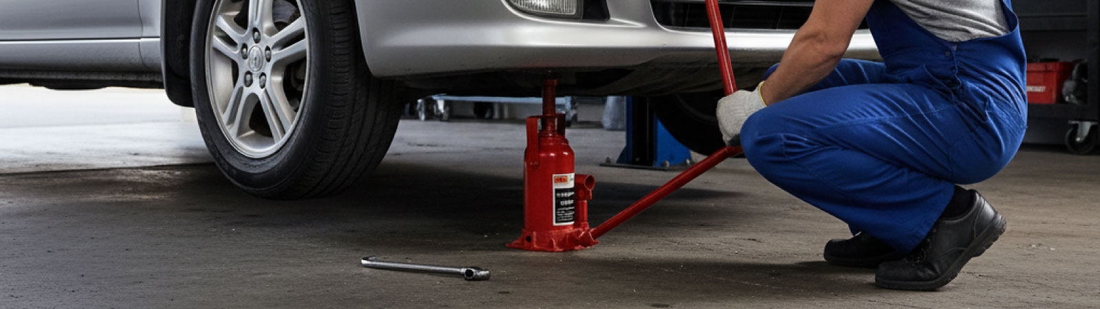 Here’s how a Floor Jack and a Bottle Jack can improve efficiency and productivity in your automotive workshop